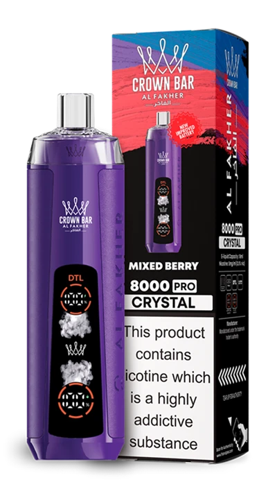 Alfakher Crystal Crown Bar 8000 Pro Vape