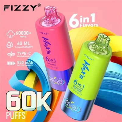 Fizzy Max III 60000 Puffs (6 v 1） Vape