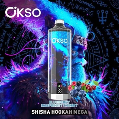 OKSO Shisha Hookeh Mega 50000 Puffus za enkratno uporabo vape